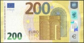 200 Euros. 28 de Mayo de 2019. Firma Draghi. Serie U (Francia). (Edifil 2021: 498). SC.