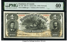 Canada Dominion of Canada $1 31.3.1898 DC-13b PMG Extremely Fine 40. 

HID09801242017

© 2022 Heritage Auctions | All Rights Reserved