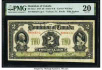 Canada Dominion of Canada $2 2.1.1914 DC-22a-i PMG Very Fine 20. 

HID09801242017

© 2022 Heritage Auctions | All Rights Reserved