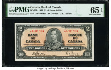 Canada Dominion of Canada $2 2.1.1937 DC-22b PMG Gem Uncirculated 65 EPQ. 

HID09801242017

© 2022 Heritage Auctions | All Rights Reserved