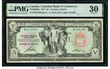 Canada Toronto, ON- Canadian Bank of Commerce $5 2.1.1917 Ch.# 75-16-04-06a PMG Very Fine 30. 

HID09801242017

© 2022 Heritage Auctions | All Rights ...