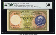 Egypt National Bank of Egypt 1 Pound 8.7.1928 Pick 20 PMG Very Fine 30. Minor repairs are noted on this example. 

HID09801242017

© 2022 Heritage Auc...