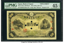 Japan Bank of Japan 200 Yen ND (1945) Pick 44s3 Specimen PMG Choice Extremely Fine 45 EPQ. Four POCs are present on this example. 

HID09801242017

© ...