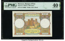 Morocco Banque d'Etat du Maroc 100 Francs 19.4.1951 Pick 45 PMG Extremely Fine 40 EPQ. 

HID09801242017

© 2022 Heritage Auctions | All Rights Reserve...
