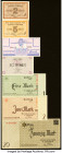 Poland & Russia Group Lot of 7 WWII Era Camp Vouchers Very Fine-About Uncirculated. Pinhole on 20 Mark example. 

HID09801242017

© 2022 Heritage Auct...