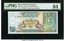 Qatar Qatar Monetary Agency 500 Riyals ND (ca. 1980) Pick 12a PMG Choice Uncirculated 64. 

HID09801242017

© 2022 Heritage Auctions | All Rights Rese...