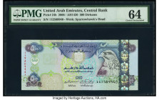 United Arab Emirates Central Bank 500 Dirhams 2000 / AH1420 Pick 24b PMG Choice Uncirculated 64. 

HID09801242017

© 2022 Heritage Auctions | All Righ...