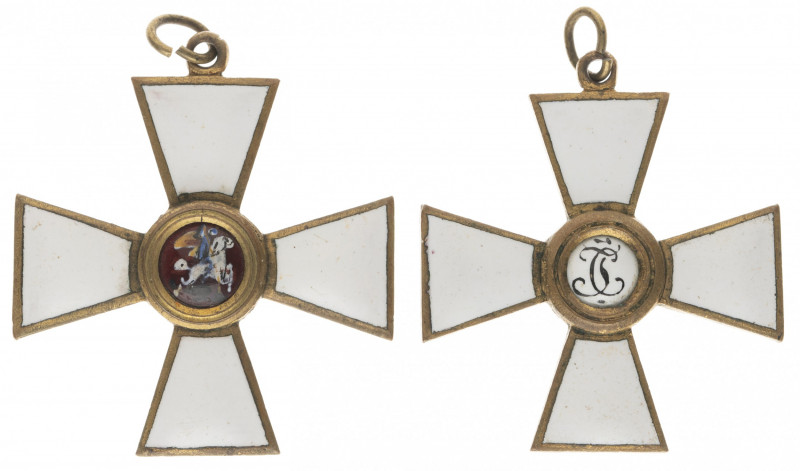 Order of Saint George
Cross 4th class. Bronze and enamel. WW1 period manufactur...