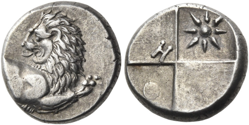 THRACE. Chersonesos. Circa 386-338 BC. Hemidrachm (Silver, 13 mm, 2.40 g). Forep...