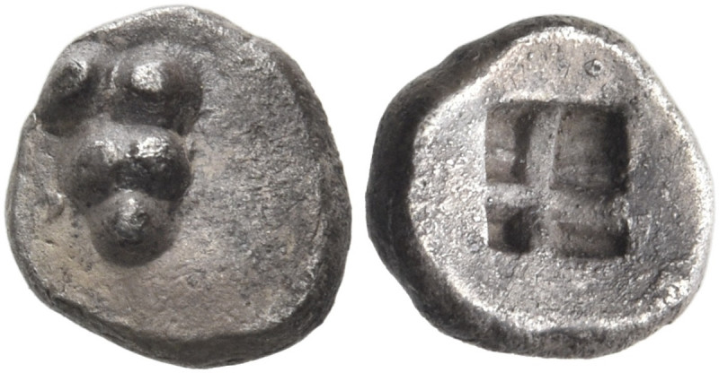 CYCLADES, Keos. Ioulis. Circa 515-490/80 BC. Obol (Silver, 8 mm, 0.88 g). Bunch ...