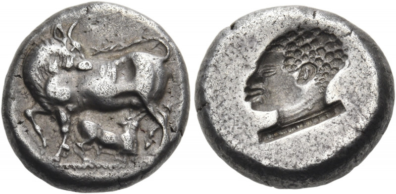 NORTHWEST ASIA MINOR. Uncertain mint. Circa 475-450 BC. Hemistater (Silver, 16.5...