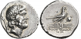 LYCIA. Oinoanda. Circa 187-185 BC. Stater (Silver, 23 mm, 8.59 g, 12 h). Laureate head of Zeus to right, with sceptre behind his head. Rev. ΟΙΝΟ - ΑΝΔ...