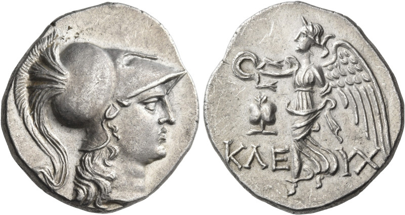 PAMPHYLIA. Side. Circa 145-125 BC. Tetradrachm (Silver, 28 mm, 15.88 g, 12 h), s...