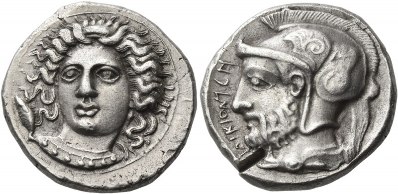 CILICIA. Tarsos. Pharnabazos, 380-374/3 BC. Stater (Silver, 23 mm, 10.80 g, 6 h)...