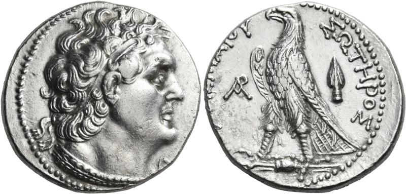 PTOLEMAIC KINGS OF EGYPT. Ptolemy V Epiphanes, 205-180 BC. Tetradrachm (Silver, ...