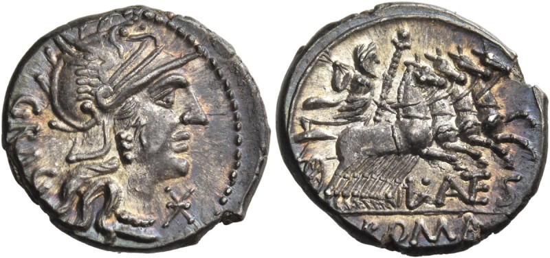 L. Antestius Gragulus, 136 BC. Denarius (Silver, 19 mm, 3.97 g, 5 h), Rome. GRAG...