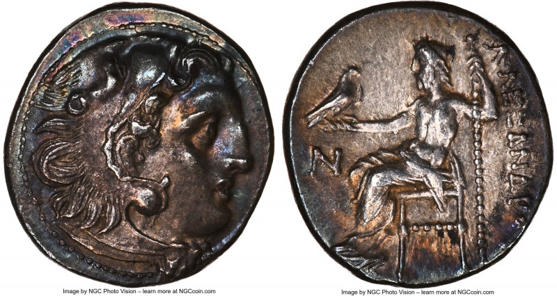 MACEDONIAN KINGDOM. Alexander III the Great (336-323 BC). AR drachm (17mm, 4.31 ...