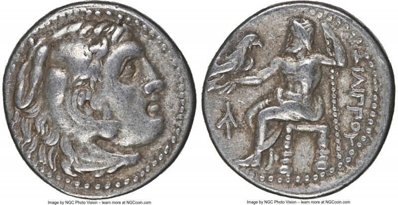 MACEDONIAN KINGDOM. Philip III Arrhidaeus (323-317 BC). AR drachm (18mm, 11h). N...