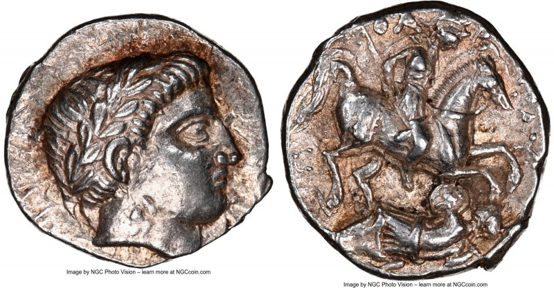 KINGDOM OF PAEONIA. Patraus (ca. 335-315 BC). AR tetradrachm (24mm, 11.73 gm 3h)...