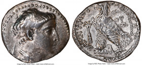 SELEUCID KINGDOM. Demetrius II Nicator, first reign (146/5-138 BC). AR didrachm (22mm, 6.78 gm, 12h). NGC Choice VF 4/5 - 2/5, scratches. Tyre, dated ...