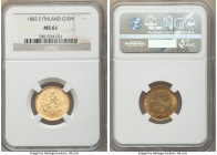 Russian Duchy. Alexander III gold 10 Markkaa 1882-S MS61 NGC, Helsinki mint, KM8.2. From the "For My Daughters" Collection 

HID09801242017

© 202...