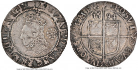 Elizabeth I 6 Pence 1594 Clipped NGC, Tower mint, Woolpack mm, Sixth Issue, S-2578B. 2.45gm. 

HID09801242017

© 2022 Heritage Auctions | All Righ...