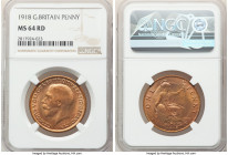 George V Penny 1918 MS64 Red NGC, KM810. Softly struck near gem surfaces. 

HID09801242017

© 2022 Heritage Auctions | All Rights Reserved