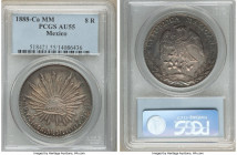 Republic 8 Reales 1888 Ca-MM AU55 PCGS, Chihuahua mint, KM377.2, DP-Ca71. Turquoise and peach toned. 

HID09801242017

© 2022 Heritage Auctions | ...