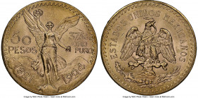 Estados Unidos gold 50 Pesos 1924 MS63 NGC, Mexico City mint, KM481, Fr-172. AGW 1.2056 oz. 

HID09801242017

© 2022 Heritage Auctions | All Right...
