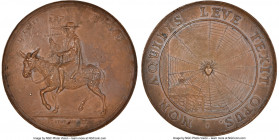 "Balthasar Bekker" bronze Medal ND (c. 1685-1698) MS61 Brown NGC, Van Loon-Unl. (cf. Van Loon-III-234 [1685-18 in Vanhoudt and Saunders' translation] ...