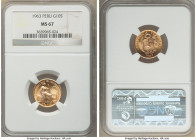 Republic gold 10 Soles 1963 MS67 NGC, Lima mint, KM236. AGW 0.1333 oz. From the "For My Daughters" Collection 

HID09801242017

© 2022 Heritage Au...