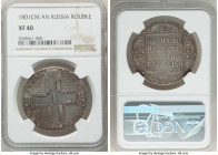 Paul I Rouble 1801 CM-AИ XF40 NGC, St. Petersburg mint, KM-C101a. 

HID09801242017

© 2022 Heritage Auctions | All Rights Reserved