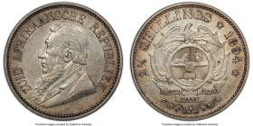 Republic 2-1/2 Shillings 1894 XF45 PCGS, Pretoria mint, KM7. 

HID09801242017

© 2022 Heritage Auctions | All Rights Reserved