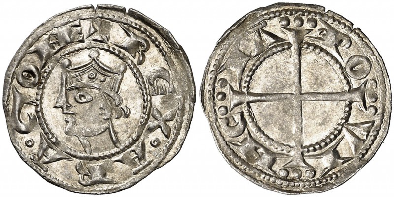 Alfons I (1162-1196). Provença. Ral coronat. (Cru.V.S. 170) (Cru.Occitània 96) (...
