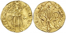 Alfons IV (1416-1458). Mallorca. Florí. (Cru.V.S. 798) (Cru.Comas 106, señala 11 ejemplares en colecciones privadas) (Cru.C.G. 2842). 3,44 g. Marcas: ...