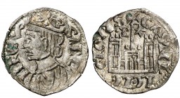 Sancho IV (1284-1295). Burgos. Cornado. (AB. 296). 0,77 g. Bella. Escasa así. EBC.