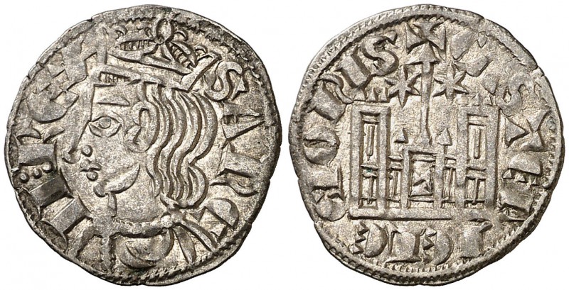 Sancho IV (1284-1295). Toledo. Cornado. (AB. 302). 0,99 g. Bella. Escasa así. EB...