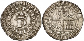 Pedro I (1350-1368). Coruña. Real. (AB. 379). 3,51 g. Bella. Escasa. EBC-.