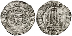 Enrique II (1368-1379). Sevilla. Cornado. (AB. 479). 0,81 g. Vellón muy rico. Bella. Rara así. EBC.