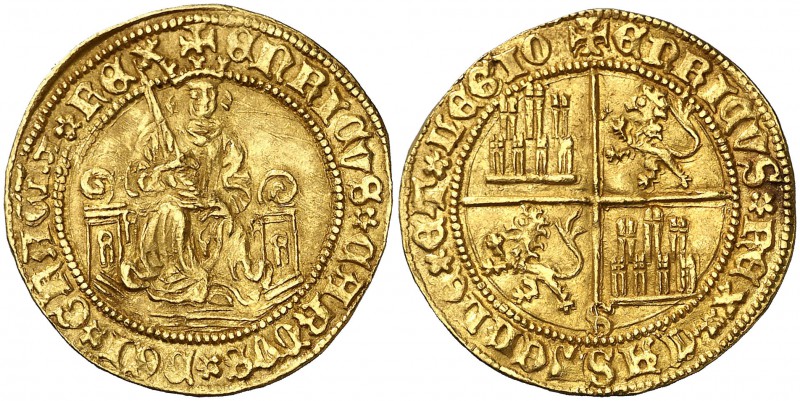 Enrique IV (1454-1474). Sevilla. Enrique "de la silla baja". (AB. 644) (M.R. fal...