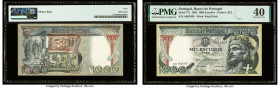 Portugal Banco de Portugal 1000 Escudos 2.4.1965 Pick 171. PMG Extremely Fine 40. Minor rust is noted. 

HID09801242017

© 2022 Heritage Auctions | Al...