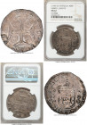 João IV 400 Reis ND (1642) MS62 NGC, Lisbon mint, KM52, Gomes-97.04. 20.88gm. Unusually well-preserved, with even pewter surfaces finished in a mottle...