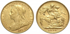 Australia, Victoria, Sovereign 1900-M Au g 7,98 BB+