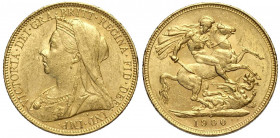 Australia, Victoria, Sovereign 1900-S Au g 7,98 SPL