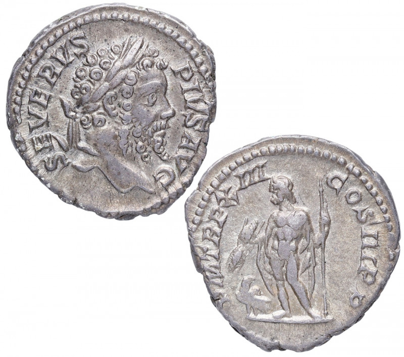 205 dC. Septimio Severo (193-209 dC). Roma. Denario. RIC IV Septimius Severus 19...