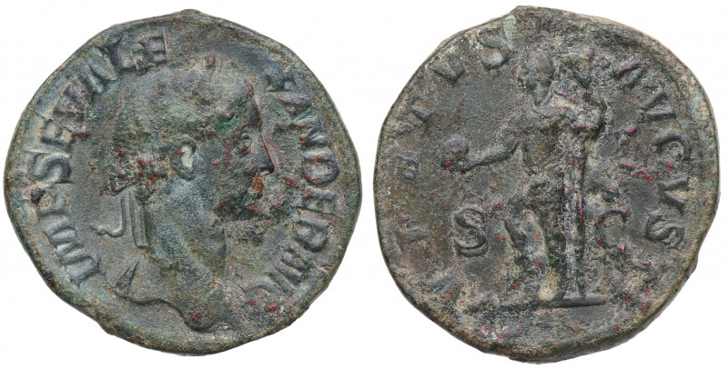 222-235 d.C. Alejandro Severo (222-235 d.C). Roma. Sestercio. RIC IV 627; C. 592...