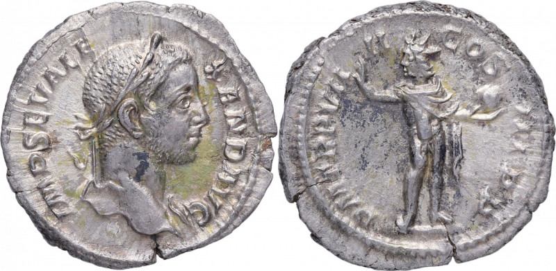 230 dC. Alejandro Severo. Roma. Denario . RIC IV Severus Alexander 102a. Ag. 2,2...