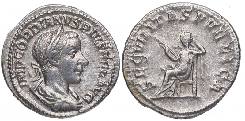 240 d.C. Gordiano III (238-244 d.C). Roma. Denario. RSC 340 – RIC 130. Ag. 3,53 ...