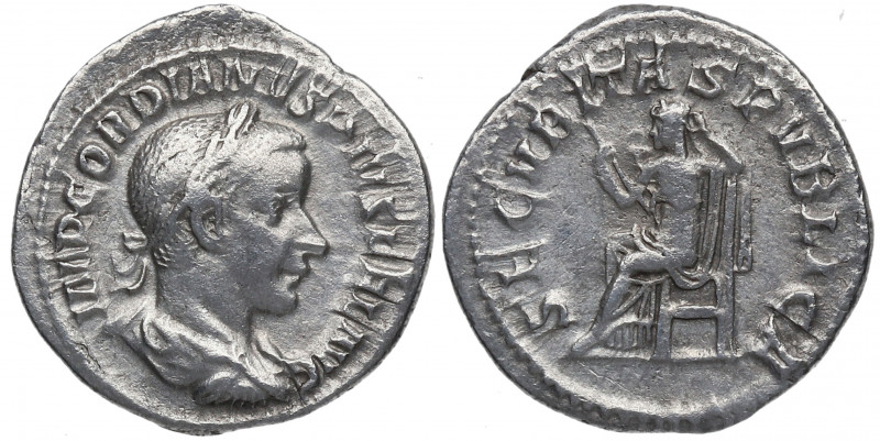240 d.C. Gordiano III (238-244 d.C). Roma. Denario. RSC 340 – RIC 130. Ag. 3,01 ...