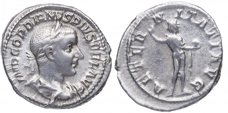 241 d C. Gordiano III (238-244 d.C). Roma. Denario. RSC 39 – RIC 111. Ag. 3,69 g...